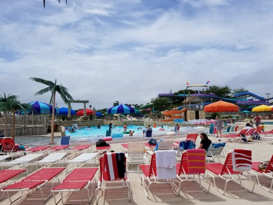 Jungle Jim's poolside